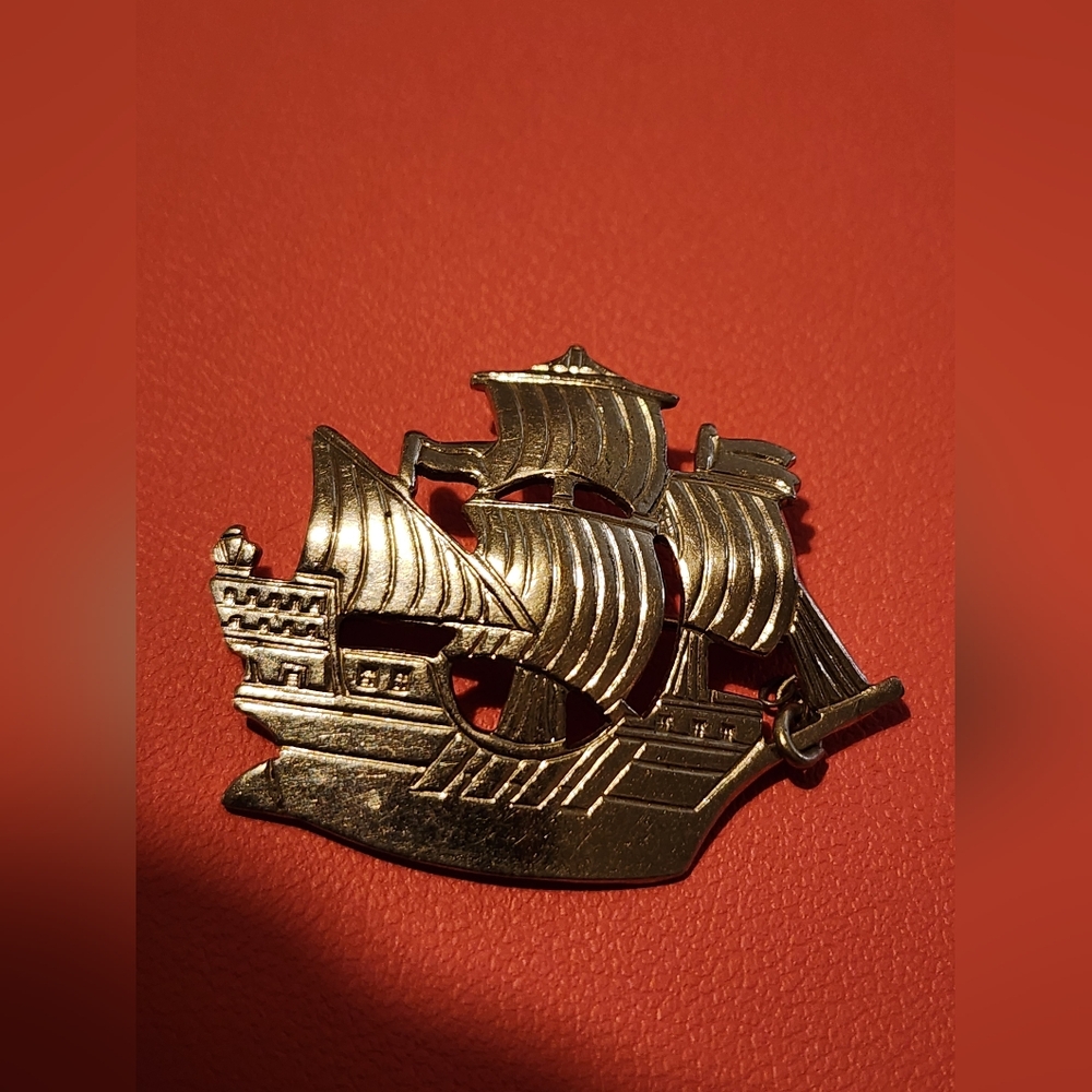 Silver Sailing Ship